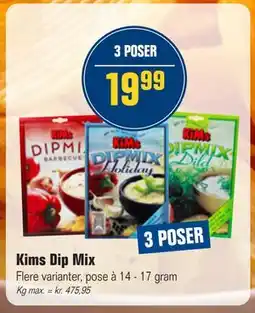 Otto Duborg Kims Dip Mix tilbud