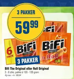 Otto Duborg Bifi The Original eller Roll Original tilbud