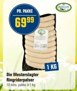 Otto Duborg Din Mesterslagter Ringriderpølser tilbud