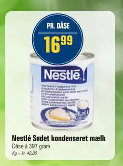 Otto Duborg Nestlé Sødet kondenseret mælk tilbud