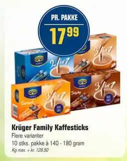 Otto Duborg Krüger Family Kaffesticks tilbud