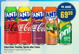 Otto Duborg Coca-Cola, FuzeTea, Sprite eller Fanta tilbud