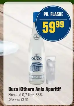 Otto Duborg Ouzo Kithara Anis Aperitif tilbud