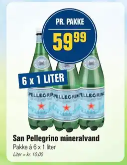 Otto Duborg San Pellegrino mineralvand tilbud