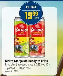 Otto Duborg Sierra Margarita Ready to Drink tilbud