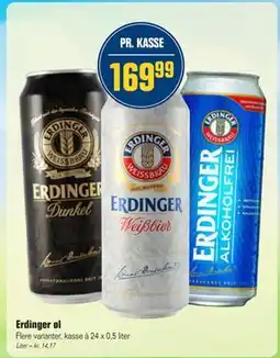 Otto Duborg Erdinger øl tilbud