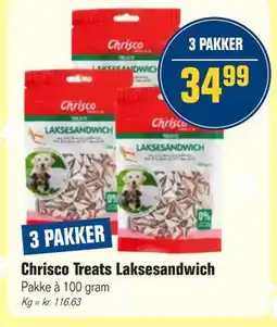 Otto Duborg Chrisco Treats Laksesandwich tilbud