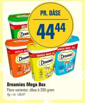 Otto Duborg Dreamies Mega Box tilbud