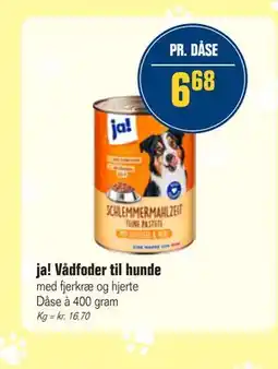 Otto Duborg ja! Vådfoder til hunde tilbud