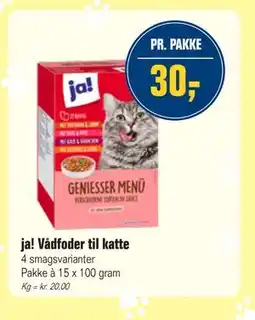 Otto Duborg ja! Vådfoder til katte tilbud