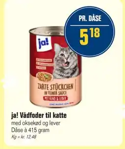 Otto Duborg ja! Vådfoder til katte tilbud