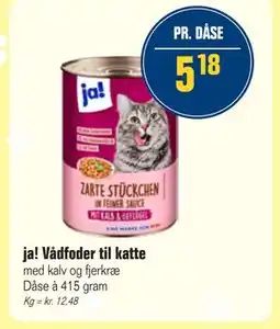Otto Duborg ja! Vådfoder til katte tilbud