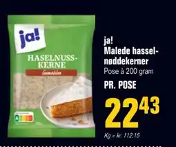 Otto Duborg ja! Malede hasselnøddekerner tilbud