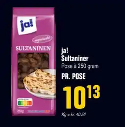 Otto Duborg ja! Sultaniner tilbud