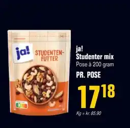 Otto Duborg ja! Studenter mix tilbud