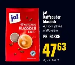 Otto Duborg ja! Kaffepuder klassisk tilbud