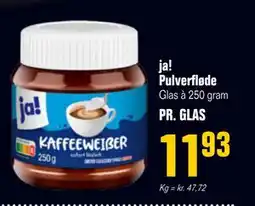 Otto Duborg ja! Pulverfløde tilbud