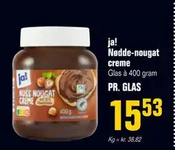 Otto Duborg ja! Nødde-nougat creme tilbud