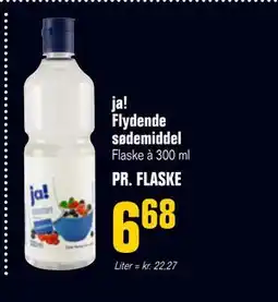 Otto Duborg ja! Flydende sødemiddel tilbud