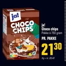 Otto Duborg ja! Choco chips tilbud
