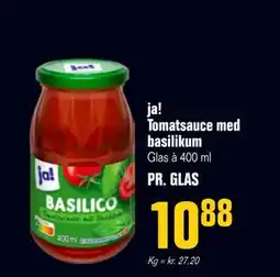 Otto Duborg ja! Tomatsauce med basilikum tilbud