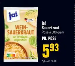 Otto Duborg ja! Sauerkraut tilbud