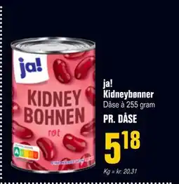Otto Duborg ja! Kidneybønner tilbud