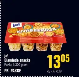 Otto Duborg ja! Blandede snacks tilbud