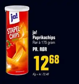 Otto Duborg ja! Paprikachips tilbud