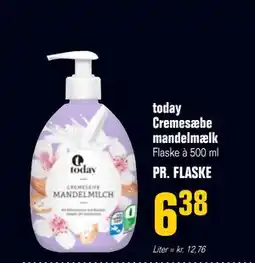 Otto Duborg today Cremesæbe mandelmælk tilbud