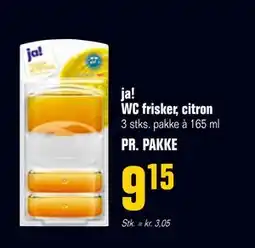 Otto Duborg ja! WC frisker, citron tilbud