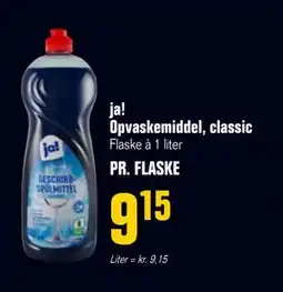 Otto Duborg ja! Opvaskemiddel, classic tilbud