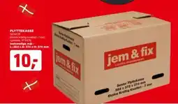 jem & fix Flyttekasse tilbud