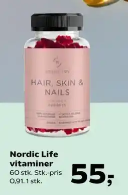 NORDIC LIFE vitaminer