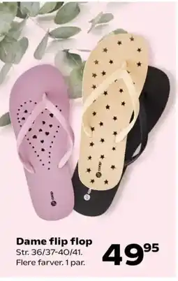Kvickly Dame flip flop tilbud