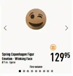 Imerco Spring Copenhagen Figur Emotion - Winking Face tilbud