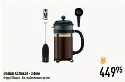 Imerco Bodum Kaffesæt - 3 dele tilbud