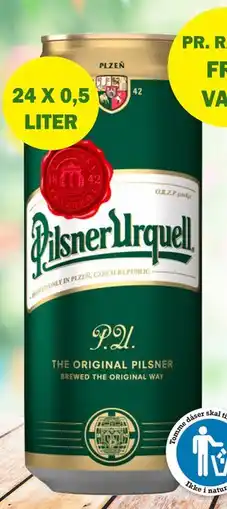 Købmandsgården Pilsner Urquell tilbud