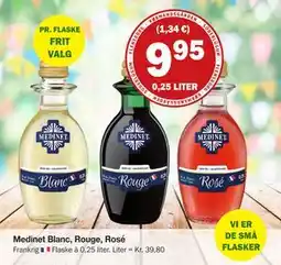 Købmandsgården Medinet Blanc, Rouge, Rosé tilbud