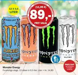 Købmandsgården Monster Energy tilbud