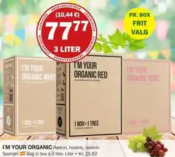 Købmandsgården I´M YOUR ORGANIC tilbud