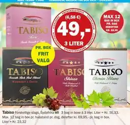 Købmandsgården Tabiso tilbud