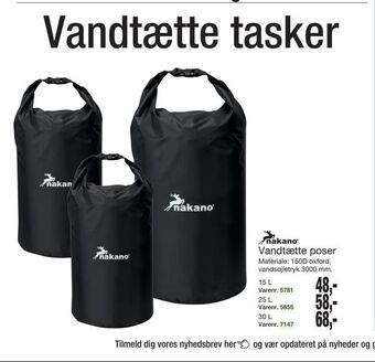 Harald Nyborg Vandtætte poser tilbud