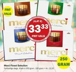 Købmandsgården Merci Finest Selection tilbud