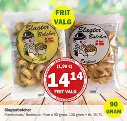 Købmandsgården Slagterbolcher tilbud