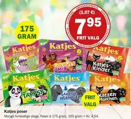 Købmandsgården Katjes poser tilbud