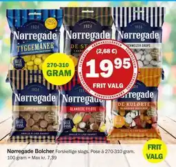 Købmandsgården Nørregade Bolcher tilbud