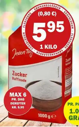 Købmandsgården Jeden Tag - Sukker tilbud