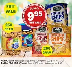Købmandsgården Tortilla, Chili, Salt, Cheese tilbud