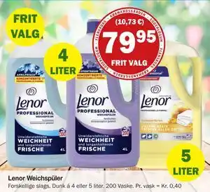 Købmandsgården Lenor Weichspüler tilbud